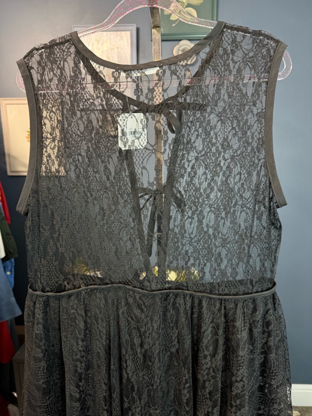 Altar'd State Black Lace Maxi Dress - Picture 7 of 7